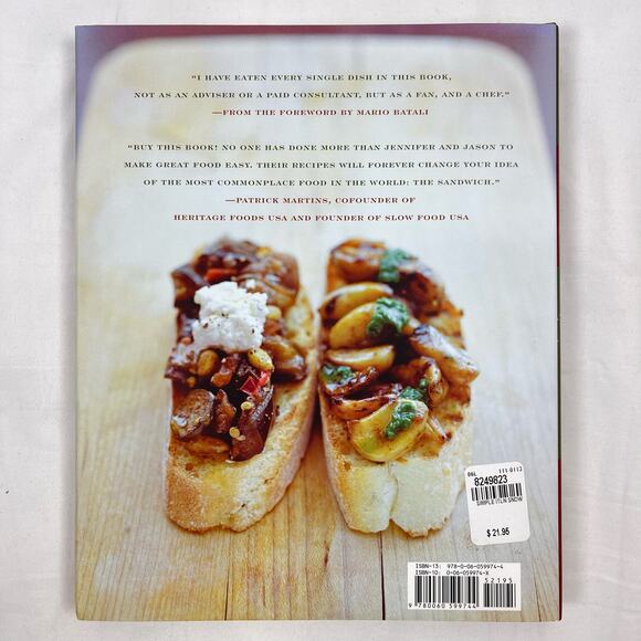 Simple Italian Sandwiches Cookbook Recipe Panini Antipasti Bruschetta Tramezzino - Picture 2 of 4